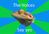 The Voices Say yes