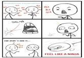 Intellectual ConVersation B(A BA BCA BU BA BLA SALIVA He didn t see it.. BLA BLA FEEL LIKE A NINJA