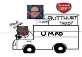 Arsenal UTTHURT MADT U MAD