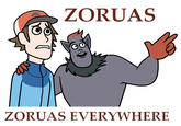 ZORUAS ZORUAS EVERYWHERE