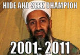 HIDE AND SEEK CHAMPION 2001- 201
