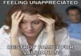 FEELING UNAPPRECIATED