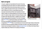 Myths and legends In his poem, Longfellow took many liberties with the events of the evening, most especially giving sole credit to Revere for the collective achievements of the three riders (as well as the other riders whose names do not survive to history). Longfellow also depicts the lantern signal in the Old North Church as meant for Revere and not from him, as was actually the case. Other inaccuracies include claiming that Revere rode triumphantly into Concord instead of Lexington, and a general lengthening of the time frame of the night's events. For a long time, though, historians of the American Revolution as well as textbook writers relied almost entirely on Longfellow's poem as historical evidence, creating substantial misconceptions in the minds of the American people. citation needed 20th century have attempted to demythologize Paul Revere almost to the point of marginalization. citation needed) that Revere was riding and successfully completed the first phase of his mission to warn Adams and Hancock. Other historians have since stressed his importance, including David Hackett Fischer in his 1995 book Paul Revere's Ride, an important scholarly study of Revere's role in the opening of the Revolution Paul Revere's house in Boston In re-examining the episode, some historians[who刁in the While it is true that Revere was not the only rider that night, that does not refute the fact