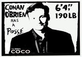 CONAN OBRIE 6'4" 190LB HAS Possf coco 'M WITH COCO