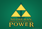 NO ONEMAN SHOULDHAVE ALL THAT POWER DONTBLINKTEES.COM