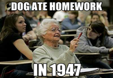 DG ATE HOMEWORK IN1947