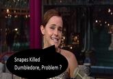 Snapes Killed Dumbledore, Problem