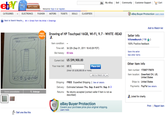 Go My eBay Sell Community Customer Support Cart SHOP for SCHOOL Welcome! Sign in or register CATEGORIES ▼ ELECTRONICS FASHION MOTORS TICKETS DEALS CLASSIFIEDSs eBay Buyer Protection Learn more Back to Search Results Art > Direct from the Artist> Drawings Add to Watch list FREE Drawing of HP Touchpad 16GB, WI-FI, 9.7 - WHITE -READ Seller info hillcrestbunch ( 116 ★ ) 100% Positive feedback Item condition: Time left: Bid history: 3d 22h (Sep 01, 2011 18:43:28 PDT) Save this seller See other items 83 bids US $99,900.00 US$ (Enter US $100,000.00 or more) Current bid: Other item info Your max bid: Place bid Item number: 170687176878 Add to Watch list Item location: Greenfield OH, US United States Shipping: Delivery: Returns: FREE Expedited Shipping | See all details Estimated between Thu, Sep. 8 and Fri. Sep. 9 No returns accepted (contact seller if item is not as Ships to: United States Payments: PayPal See details Zoom unavallable Q Enlarge described) Listed for charity eBay Buyer Protection Print Report item Covers your purchase price plus original shipping Learn more Sell one like this