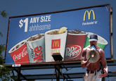 ANY SIZE ahhhsome i'm lovin'it Limted time only A la carte ony 2010 Est.1885