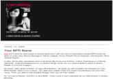 Lianablog liana dot maeby at gmail I also have a dumb Twitter Your NPR Name Eric and recently discovered a shared fascination with the slew of mposs bly named NPR hosts we listen to every day: Renee Montagne, Steve Inskeep, Corey Flintoff, Korva Coleman, Kai Ryssdal, Dina Temple Raston In fact, we ve often wondered what it would be like to be one of them. A Nina Totenberg or a Renita a SPu da Glaser or a Sylvia Poggioli. So fnally, after years of Fresh Ar sign-off ambitions, we came up with a system for creating our own NPR Names. Here's how it works: You take your middle initial and insert it somewhere into your first name. Then you add on the smalest fore ign town you've ever visited So Im Liana Kassel. And Eric is Jeric Bath. I even have a new nickname for my little brother in Dylsan Rosarita