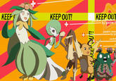 KEEN KEEP OUT! KEEPQU y game f pocket mon: by ga pocket
