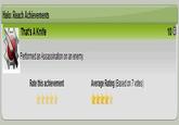 Halo: Reach Achievements That's A Knife 10 G Performed an Assassination on an enemy. Rate this achievement Average Rating (Based on 7 votes)