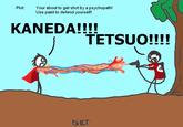 Plot: Your about to get shot by a psychopath! Use paint to defend yourself! KANEDA!!!! TETSUO!!!! DiRT