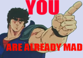 YOU ARE ALREADY MAD