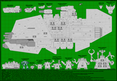 SCALE: 1 METRE 1.5cm KrOOZA 2007 DROP POD 8 METRES TALL MEGA DROP POD 22 METRES TALL ORK BOMMA 15 METRES LONG 22cm or 9 ORK FIGHTA 10 METRES LONG 15cm or6 SAVAGE GUNSHIP 260 METRES LONG 375cm or 150* 12cm or 5 ORK LANDA 38 METRES LONG MEGA BOMMA 28 METRES LONG 42cm or 16 CHL LL1 MEGA GARGANT 32 METRES TALL 48cm or 18" GREAT GARGANT 26 METRES TALL BIGMEK STOMPA aka MEKBOY GARGANT 13 METRES TALL ORK GARGANT 20 METRES TALL KRAWLA 38 METRES LONG 58cm or 23 F.W WARHOUND 19 METRES TALL SUPA STOMPA 16 METRES TALL 20cm or 8 MEK STOMPA STOMPA 12 METRES TALL 18cm or 7 8 METRES TALL 12cm o S GARGANT SIZE CHART. VERSON 4、07 RUZZB STOMPA: A Stompa fallz into Supa'Evy class much the same as a BattleFortress or BaneBlade. A common varient of the Stompa is the Mek Stompa which carries more weaponz and shield. Rulez for which can be found in Apoxolipz. SUPA STOMPA: The Ork equalivilent of a WarHound Titan. Typicaly armed with a large hull mounted Kannon, arm mounted Kannon, and Close-Combat weapon. MEKBOY GAGANT: Varies in size but typicaly smaller than a Supa Stompa. MekBoy Gargantz are armed with a mass of custom weaponry making them even more powerful, though somewhat unpridictable. ulez as a Loote uss or Demolishner. RK GARGAN GREAT GARGANT: The Ork equalivilent of a WarLord Titan. Great Gargantz are larger than Ork Gargantz, carrying bigger weaponz, shoulder turretz, and thicker armour MEGA GARGAN ORK LANDA: Ork Landaz vary in size depending on thier purpose. The one pictured is of a typical class used to carry troopz and tankz. Armed woth a shed load of defencive weaponry. Thier armour is lighter than that of a Gargant. KRAWLA: Running on huge trakkz or multipul legz and n , arm mounted . annon, lose- omDat weapon, and a sned load or secondary weapon Largest of all Gargantz. Weapon choice vari ly, the more the better.Mega Gargantz are so large tney ewa nz, and hundredz of troopz into battle. Running on huge trake siz depending on therurs but basicly, the more anda. Krawla ed to deploy troopz into areaz where anti-aircraft fire preventz the use of Landaz. ed and armoured than a L AVAGE GUNSHI marily used in deep space but also capable or landing on planetz itCan runctionas a glant Landa. It 2 main weaponz cantbe used in atmosphere gravity Pieh enviromentz