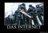 DAS INTERNET Kein rechtsfreier Raum fakeposters.comm United States of America military soldier militia mercenary