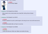 Ciel is the best girl, f------. Anonymous 11/16/11(Wed)22:30 No.57201046 Shiki can beat Arc who can beat servants who can beat Shiki. And they all lose to Necoarc Discuss □ Anonymous 11/16/11(Wed)22:31 No.57201073 57201003 The save is created and I can pull it up while the game is still running, but once l exit out all the saves are lost. 57200989 I've never had that problem before, but Ill give it a try and see. ■ Anonymous 11/16/1|Wed)22:31 No.57201098 57200992 >THIS CHAIR I couldve sworn that was in Akiha's route. Maybe I just remember s--- wrong.