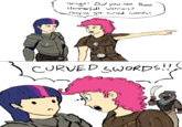 Twilidt Did you see those. amrell Wariols? Theyve o Crved rds! CURVED WORDS!!