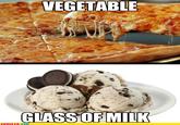VEGETABLE GLASS OFMILK