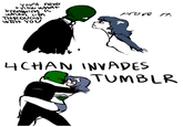 ov'll never vrunit is IS prove THROUG WTH You CHAN INVADES TUMBLR