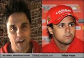 Ray William Johnson from YouTube TotallyLooksLike.com Felipe Massa