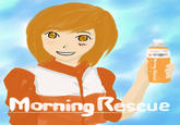 Morning Reseue face facial expression cartoon nose smile orange male boy cheek