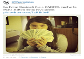 periodistas WSincensura La Foto: Rosine$ fue a CADIVI, vuelve la Paris Hilton de la revolución pic.twitter.com/I4RBtbeF powered by Photobucket Flag this meda 21 Jan via web ☆ Favorite a Retweet Reply