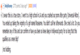 [-] AndyRooney 2775 points 3 days ago" (18820116048) I swear this is a true story. I went to a high school in LA and you crashed our prom after party (Universal Hilton) You ended up taking the virginity of a girl named Roseanne. You didn't call her afterwards. She cried a lot. Do you r any of this and can confirm or have you been so knee deep in hollywood pooty for so long that this qualifies as a mere blip? /not kidding.