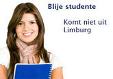 Blije studente Komt niet uit Limburg