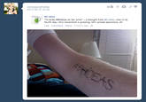 venusaurphobia: 2012-02-07 02:32 BH Ideas "To write #BHideas on her arms. ~ a thought from BH Ideas, now in its fourth day-this movement is growing: let's spread awareness, all Like Comment Share 9 hours ago- AS