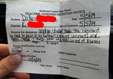 Redmond Junior High School DEEO N v/ Date 5510 StudentIR T Teacher Date of Detention Reason for detention ahyt hde th tammnt 4 eport to d emain until Parent Notification (circle one) E-M or Phone Call Parent Comments Time Notifie White: Student Yellow: Teacher