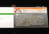 10:14 AM Commander Santa Rep Gamerscore531410 Zone Recreation - Message Text Im still working on it Dragon, but I've exiled myself from The Flood until I find him. It's hard ·I've been on The Flood virtually everyday since 2004 Ive spoken to 3 private collectors who told me that the cartoons from Pinwheel were never archived.. ns 0