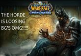 THE HORDE IS LOOSING the
