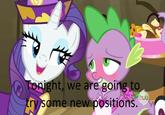 night, we are going to try some new positions. hub