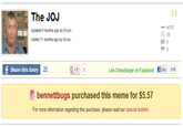 The JOJ Updated 6 months ago by Bryan. Added 11 months ago by Bryan. 4,515 10 THE I0 Share this Entry Like Cheezburger on Facebook! f Like 197k bennettbugs purchased this meme for $5.57 For more information regarding this purchase, please read our special bulletin
