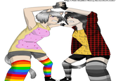 deviant art - <a href="http://teh-muffin-thing.deviantart.com/art/Nyan-Cat-vs-Tac-Nayn-271248742">~teh-muffin-thing<a>