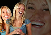 facial expression smile blond human hair color laughter emotion fun chin girl