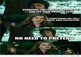 HERMIONE, PRETENDTOORGASMSO CAN SEE YOUR ORGASM FACE IT LOOKS KINDA LIKE THISI GUESS, NOW YOU PRETEND NO NEED TO PRETEND com THE BEST FUN SITE 9GAG.COM