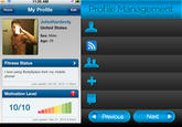 11:35 AM Home My Profile Car e Management Edit JohnHardesty United States Sex: Male Age: 29 Fitness Status I love using BodySpace from my mobile phone Last updlate: Oct 05, 2010 11.35am Motivation Level 10/10 4 Previous Next Last update: Sep 21, 2010 8.40am