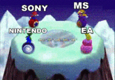 SONY MS NINTENDO EA