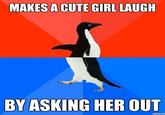 MAKES ACUTE GIRL LAUGH BY ASKING HER OUT zipmeme