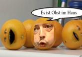 Es ist Obst im Haus