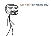 Le hockey mask quy