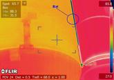 Spot 65.7 Box Max. 88.3 Min. 31.5 85 Bat FLIR FOV 24 Dist= 0.5 Trefl=68.0 ε = 1.00 27.0