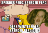 SPERDER PERG,SPERDER PERG DERS WERTEBERER SPERDER.PERGDERS