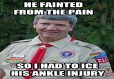 2fa.jpg HE FAINTED FROM THE PAIN SOI HAD TOICE HISANKLEINJURY