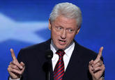 Former President Bill Clinton speaks at the Democratic National Convention in Charlotte, N.C., on Wednesday, September 05, 2012. (AP Photo/J. Scott Applewhite)
