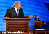 www.thewackydeli.com Clint Eastwood Republican National Convention public speaking speech spokesperson orator