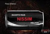 Para Antonio: QUANTO MAIS NISSIM to MELHOR Ccg zero