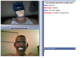 297.png Connected, feel free to talk now . You: batman Stranger: obama You: we meet again Stranger: its been a long time Report inappropriate videe Chat sounds